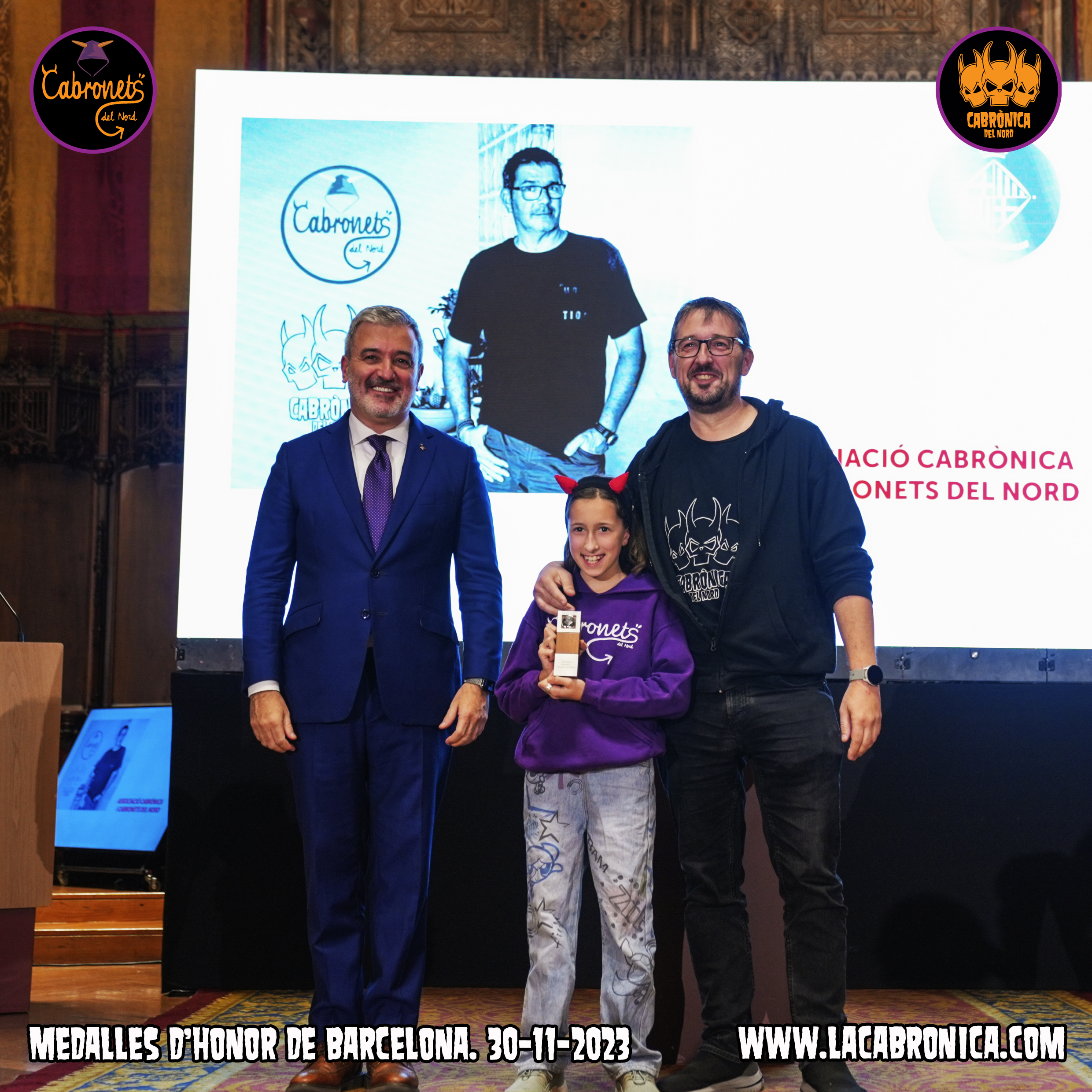 2023-11-30 MEDALLES D'HONOR DE BARCELONA